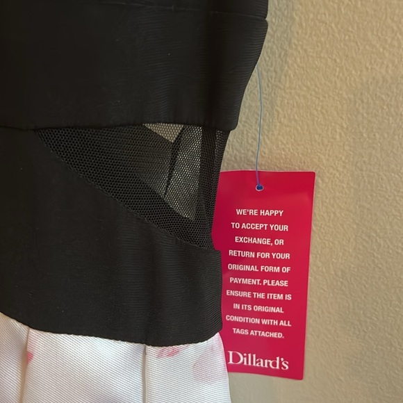 Xscape Formal Floral Skirt Dress Gown  NWT Size 6 - Picture 5 of 13